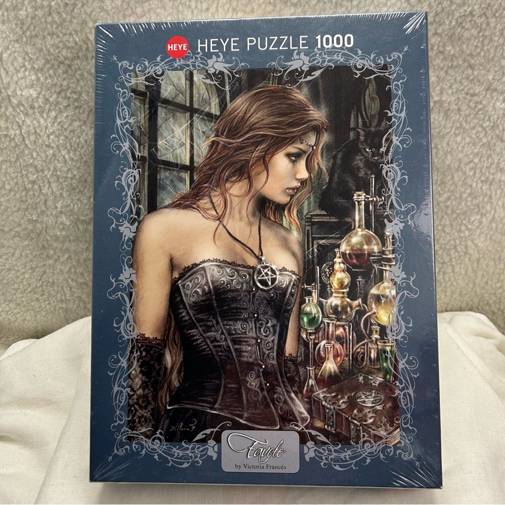 Heye puzzle collection 1000 pc Poison Favole by Victoria Frances goth fairy new